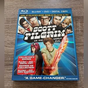 📀3/$15 or 4/$20📀 Scott Pilgrim vs the World Bluray - Level Up Collectors Edition